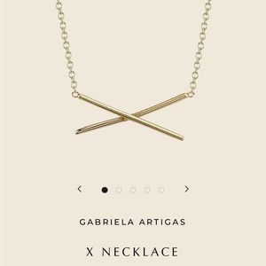 Gabriela Artigas X necklace
